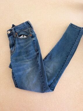 Aeropostale High Rise Jegging - Light Blue